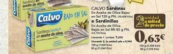 Gadis Calvo Sardinas O Sardinillas oferta