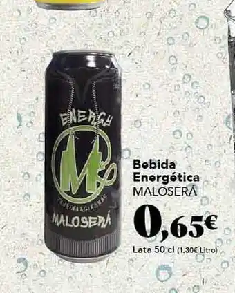 Gadis Bebida Energética Malosera oferta