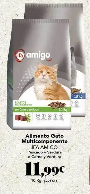 Gadis Alimento Gato Multicomponente Ifa Amigo oferta