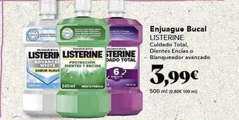 Gadis Enjuague Bucal Listerine oferta