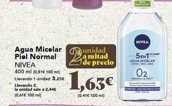 Gadis Agua Micelar Piel Normal Nivea oferta