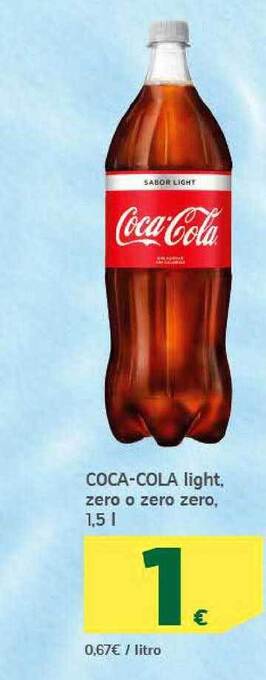 HiperDino Coca-cola Light Zero O Zero Zero oferta