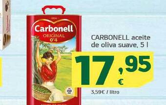 HiperDino Carbonell Aceite De Oliva Suave oferta