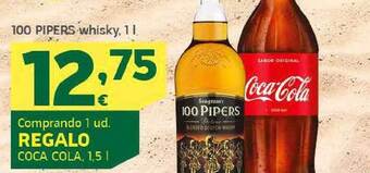 HiperDino 100 Pipers Whisky oferta