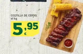 HiperDino Costilla De Cerdo oferta