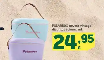 HiperDino Polarbox Nevera Vintage Distintos Colore oferta