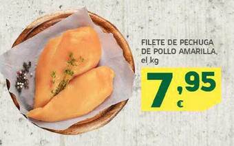 HiperDino Filete De Pechuga De Pollo Amarilla oferta