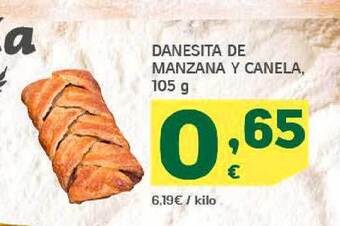 HiperDino Danesita De Manzana Y Canela oferta