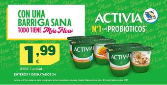 HiperDino Activia N°1 Con Probióticos oferta