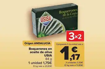 Carrefour Boquerones En Aceite De Oliva Usia oferta