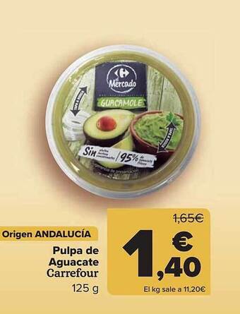 Carrefour Pulpa De Aguacate Carrefour oferta