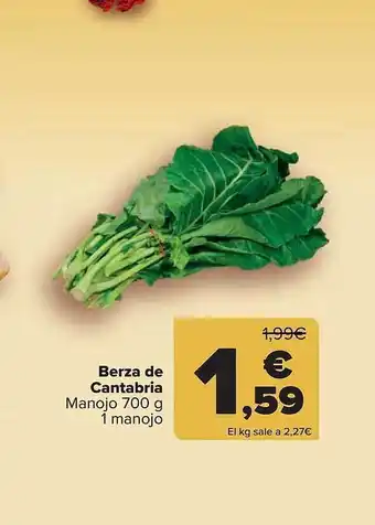 Carrefour Berza De Cantabria oferta