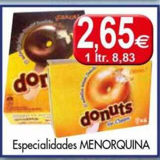 Congelados Copos Especialidades Menorquina oferta