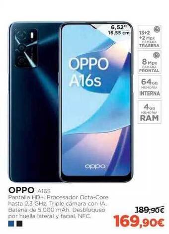El Corte Inglés Oppo oferta