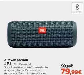 El Corte Inglés Altavoz Portátil Jbl oferta