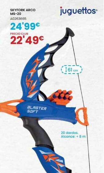 Juguettos Skyfork Arco Ms-20 oferta