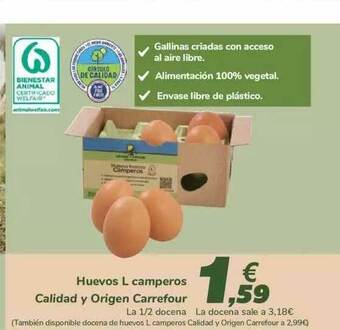 Carrefour Huevos L Camperos Calidad Y Origen Carrefour oferta