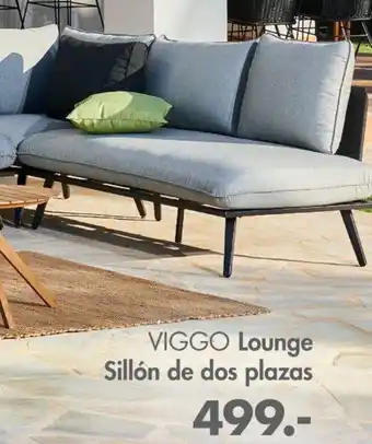 Viggo Lounge Sillón de dos plazas