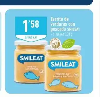 Supermercados Deza Tarrito De Verduras Con Pescado Smileat oferta