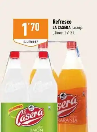 Supermercados Deza Refresco La Casera oferta