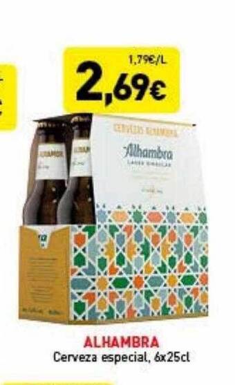 Hiperber Alhambra Cerveza Especial oferta
