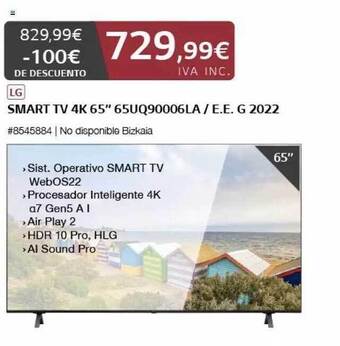 Costco Lg Smart Tv 4k 65 oferta
