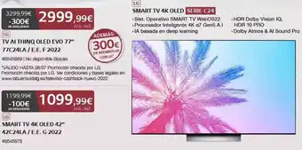 Costco Lg Smart Tv 4k Oled Serie C24 oferta