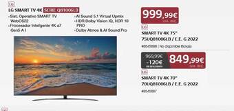 Costco Lg Smart Tv 4k Serie Q81006lb oferta
