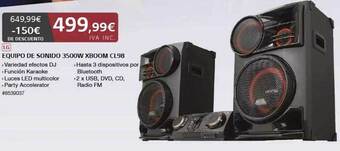 Costco Lg Equipo De Sonido 3500w Xboom Cl98 oferta