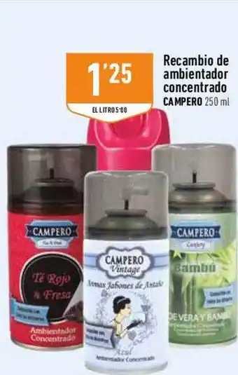 Supermercados Deza Recambio De Ambientador Concentrado Campero oferta