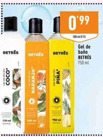 Supermercados Deza Gel De Baño Betrés oferta