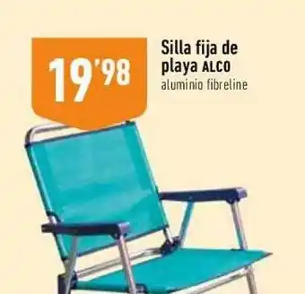 Supermercados Deza Silla Fija De Playa Alco oferta