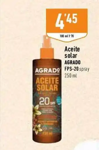 Supermercados Deza Aceite Solar Agrado oferta