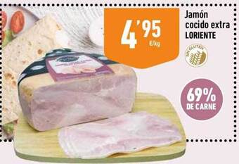 Supermercados Deza Jamón Cocido Extra Loriente oferta