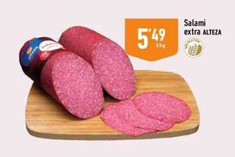 Supermercados Deza Salami Extra Alteza oferta