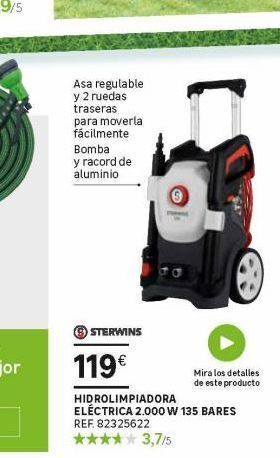 Leroy Merlin Hidrolimpiadora eléctrica sterwins oferta