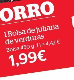 La Sirena Verduras congeladas oferta