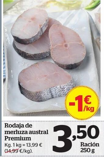 La Sirena Rodajas de merluza oferta