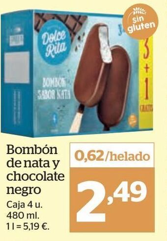 La Sirena Bombones de nata y chocolate oferta