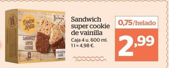 La Sirena Helado sandwich oferta