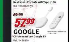 MediaMarkt Chromecast google oferta