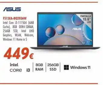 Zbitt Asus Intel F515EA-B02036W oferta