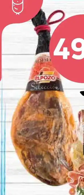 Coviran El Pozo Jamón curado Bodega Selección pieza 6,5 - 7,5 kg oferta