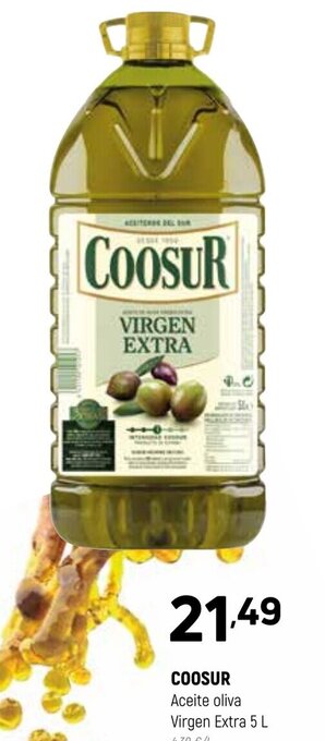 Coviran Coosur Aceite oliva Virgen Extra 5 L oferta