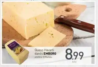 Condis Emborg Queso Havarti Danés oferta