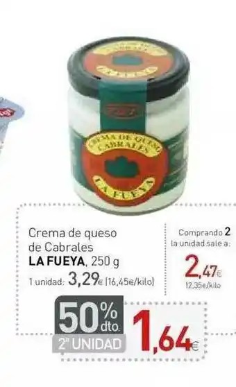 Condis La Fueya Crema De Queso De Cabrales 250g oferta