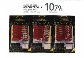 Condis González Revilla Jamón De Cebo 80g oferta