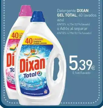 Condis Dixan Gel Total Detergente oferta
