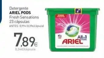 Condis Ariel Pods Detergente Fresh Sensations oferta