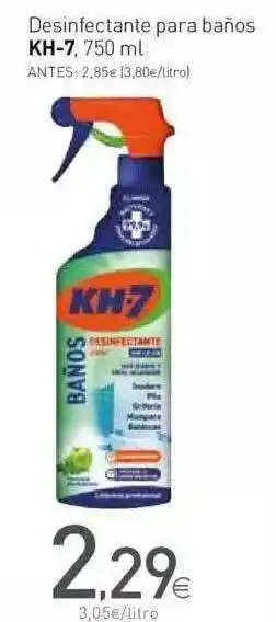 Condis Kh-7 Desinfectante Para Baños 750ml oferta
